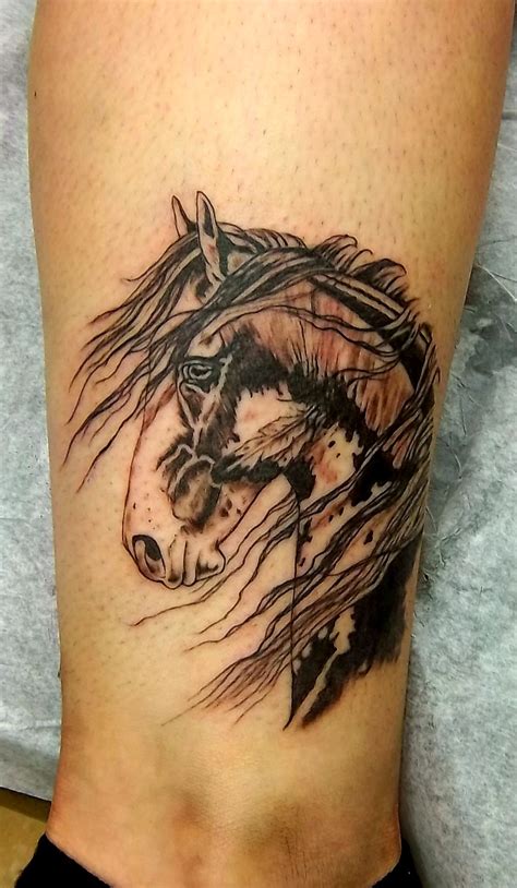 horse tattoo ideas|native american horse tattoos.